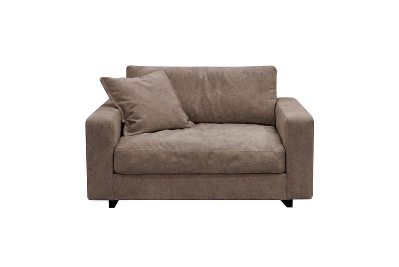 Valencia Extra Syvä chenille-nojatuoli, Tummanruskea