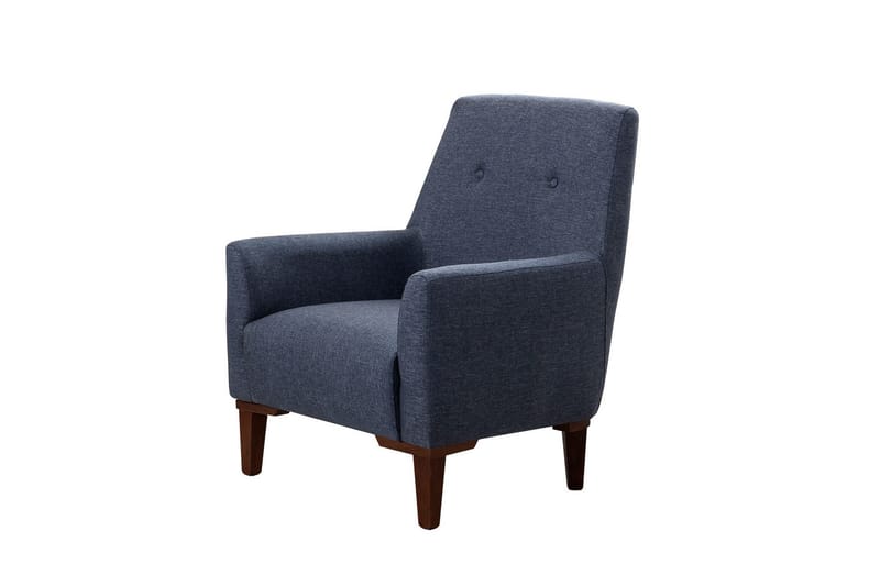 Valsot Nojatuoli, Tummansininen/Pähkinäpuu