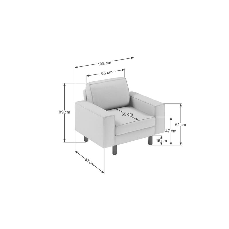 Vilsa Nojatuoli - Hiekka - Huonekalut - Tuoli & nojatuoli - Nojatuoli & lepotuoli