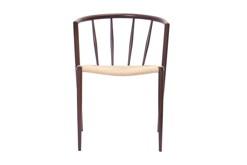 Winston Ruokatuoli - Beige / Metallijalat Savutammi - Huonekalut - Tuoli & nojatuoli - Ruokapöydän tuolit