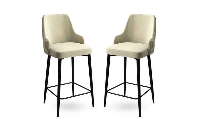 Ydra Baarituoli 105 cm - Beige/Musta - Huonekalut - Tuoli & nojatuoli - Baarituoli