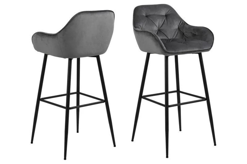 Zabinka Baarituoli 104 cm - Harmaa - Huonekalut - Tuoli & nojatuoli - Baarituoli