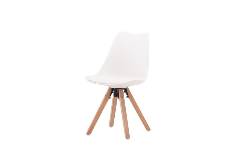Zeno-ruokatuoli, 2 kpl Venture Home White - Huonekalut - Tuoli & nojatuoli - Ruokapöydän tuolit