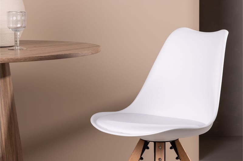 Zeno-ruokatuoli, 2 kpl Venture Home White - Huonekalut - Tuoli & nojatuoli - Ruokapöydän tuolit