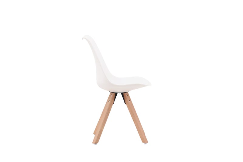 Zeno-ruokatuoli, 2 kpl Venture Home White - Huonekalut - Tuoli & nojatuoli - Ruokapöydän tuolit
