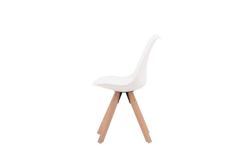 Zeno-ruokatuoli, 2 kpl Venture Home White - Huonekalut - Tuoli & nojatuoli - Ruokapöydän tuolit
