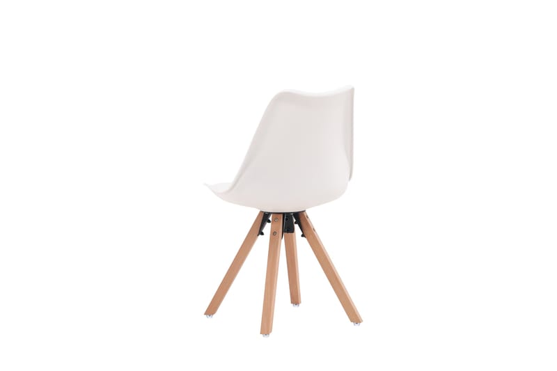 Zeno-ruokatuoli, 2 kpl Venture Home White - Huonekalut - Tuoli & nojatuoli - Ruokapöydän tuolit