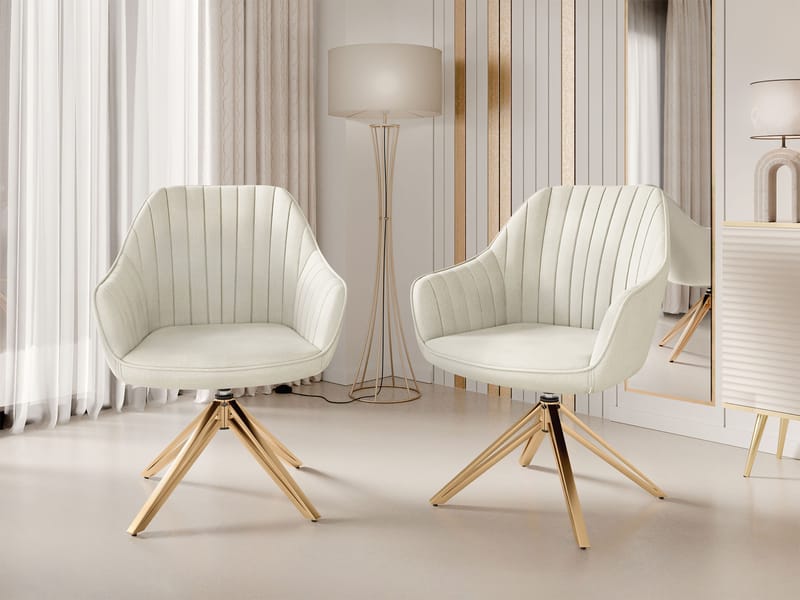 Zerlin Työtuoli - Beige - Huonekalut - Tuoli & nojatuoli - Työtuolit