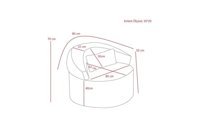 Zevon Nojatuoli - Antrasiitti - Huonekalut - Tuoli & nojatuoli - Nojatuoli & lepotuoli