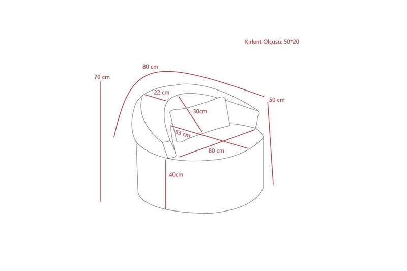 Zevon Nojatuoli - Antrasiitti - Huonekalut - Tuoli & nojatuoli - Nojatuoli & lepotuoli