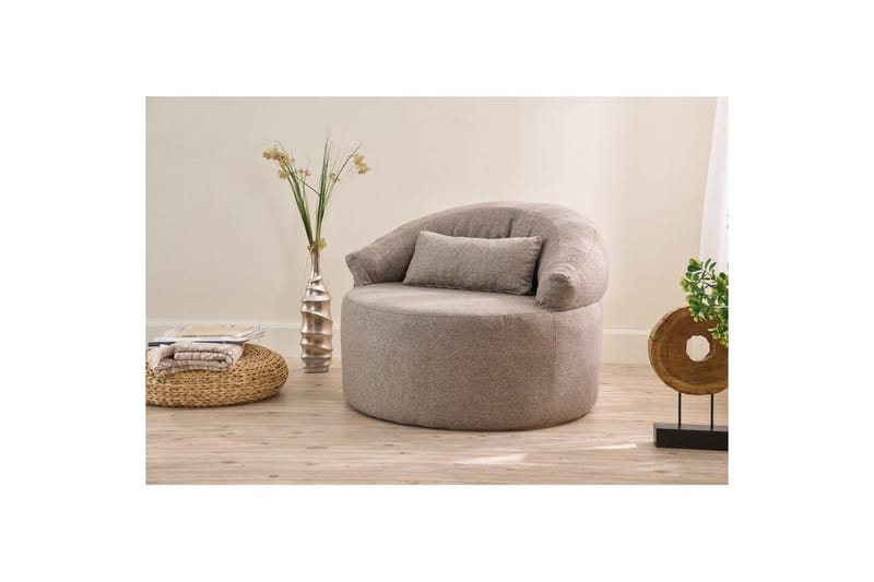 Zevon Nojatuoli - Ruskea - Huonekalut - Tuoli & nojatuoli - Nojatuoli & lepotuoli