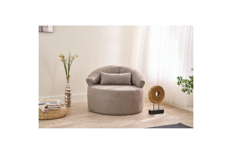 Zevon Nojatuoli - Ruskea - Huonekalut - Tuoli & nojatuoli - Nojatuoli & lepotuoli