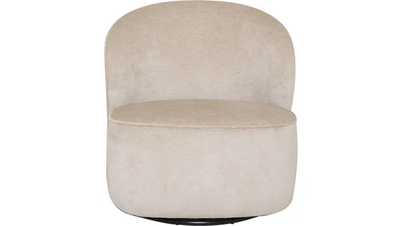 Zorevi-nojatuoli pyörivällä toiminnolla, kangas - Beige - Huonekalut - Tuoli & nojatuoli - Nojatuoli & lepotuoli