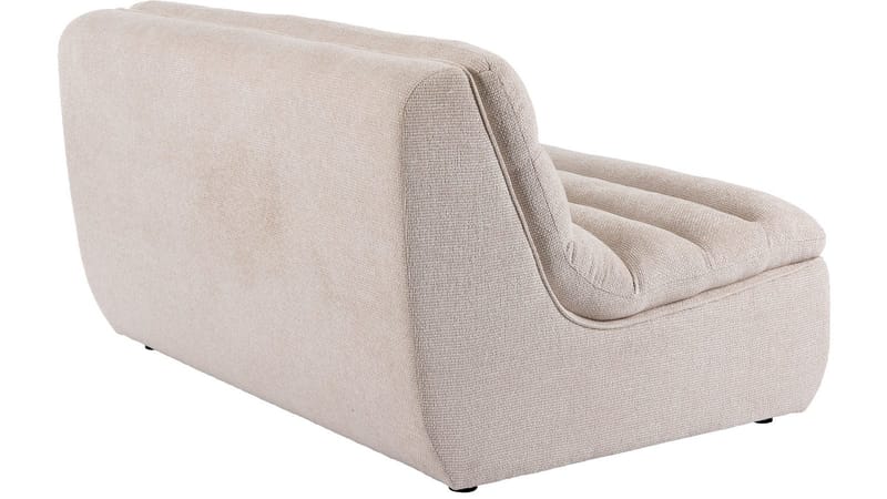 Valdoro 2-istuttava keskimoduuli kankaalla 135 cm - Beige - Huonekalut - Sohva