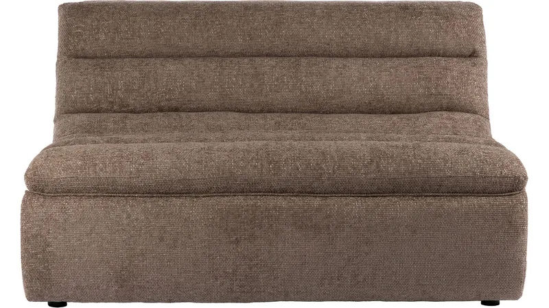 Valdoro 2-istuttava keskimoduuli kankaalla 135 cm - Minkki - Huonekalut - Sohva