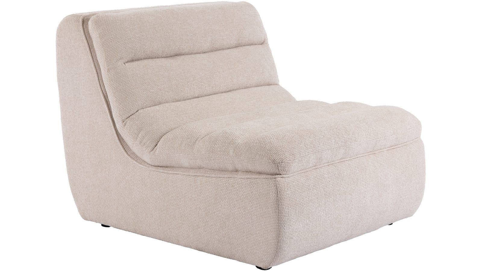 Valdoro-keskimoduuli kankaalla 87 cm - Beige