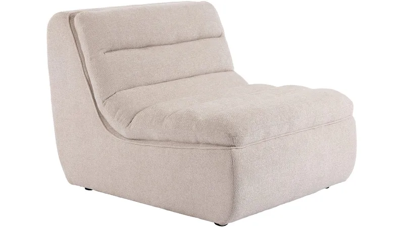 Valdoro-keskimoduuli kankaalla 87 cm, Beige