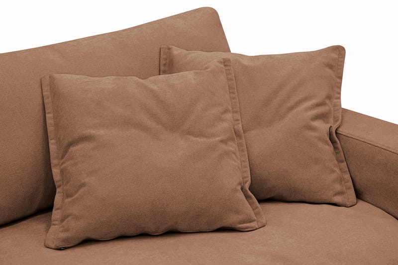 Valencia Extra Deep 5-istuttava sohva irrotettavalla ja pestävällä verhoilulla - Ruosteenruskea - Huonekalut - Sohva