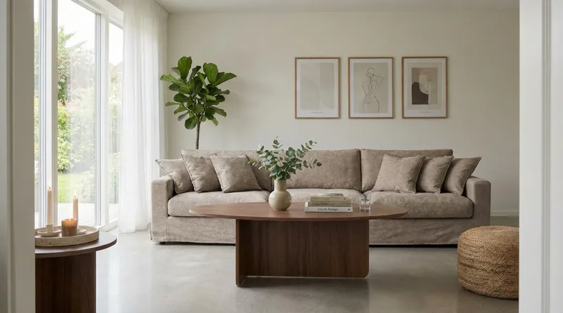 Valencia Extra Deep 5-istuttava sohva irrotettavalla ja pestävällä verhoilulla - Ruskea - Huonekalut - Sohva