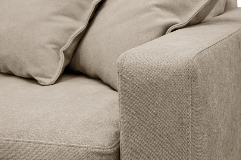 Valencia Extra Deep 5-istuttava sohva irrotettavalla ja pestävällä verhoilulla - Ruskea - Huonekalut - Sohva