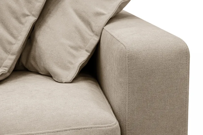 Valencia Extra Deep 5-istuttava sohva irrotettavalla ja pestävällä verhoilulla - Ruskea - Huonekalut - Sohva