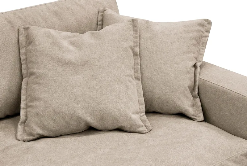 Valencia Extra Syvä 5-istuttava chenille-sohva - Ruskea - Huonekalut - Sohva