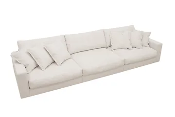 Valencia Extra Syvä 5-istuttava sohva - Offwhite - Huonekalut - Sohva