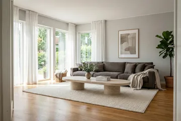 Valencia Extra Syvä 5-istuttava sohva - Tummanharmaa - Huonekalut - Sohva