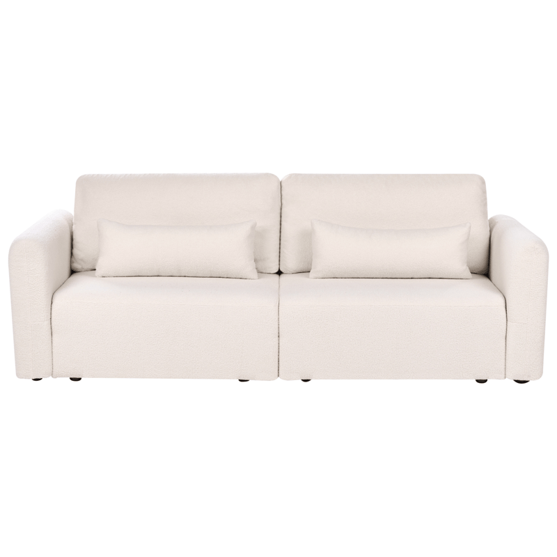 Vuodesohva Vaxholm - Vaalea beige - Huonekalut - Sohva - Vuodesohva - 3 istuttava vuodesohva