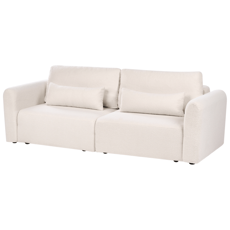 Vuodesohva Vaxholm - Vaalea beige - Huonekalut - Sohva - Vuodesohva - 3 istuttava vuodesohva