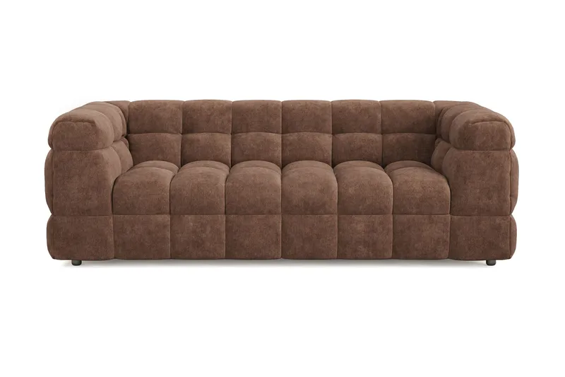 XS23-003 3 seater teddy fabric Andrarum Brown VALUE_MISSING_15377, undefined