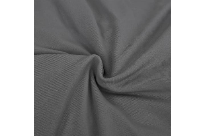beBasic Joustava 3-istuttavan sohvan päällinen musta polyesteri jersey - Antrasiitti - Huonekalupäälliset