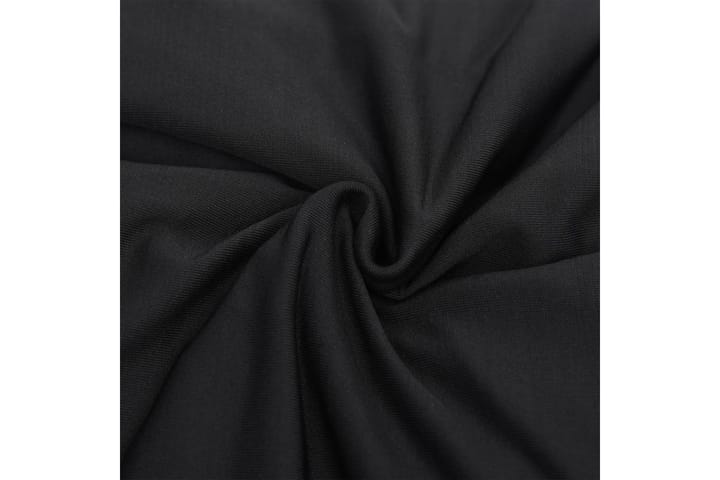 beBasic Joustava sohvanpäällinen musta polyesteri jersey - Musta - Huonekalupäälliset