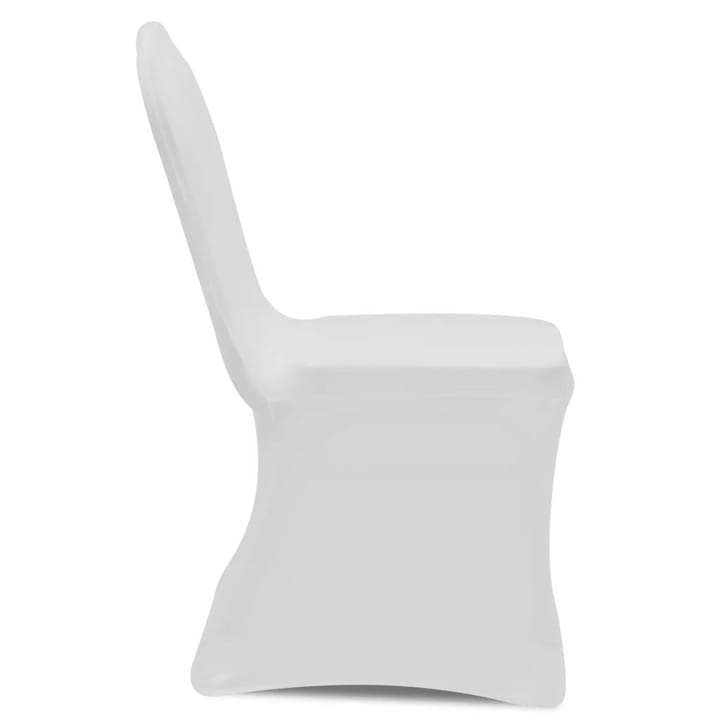 Joustava tuolinpäällinen 100 kpl Valkoinenv - Valkoinen - Huonekalupäälliset
