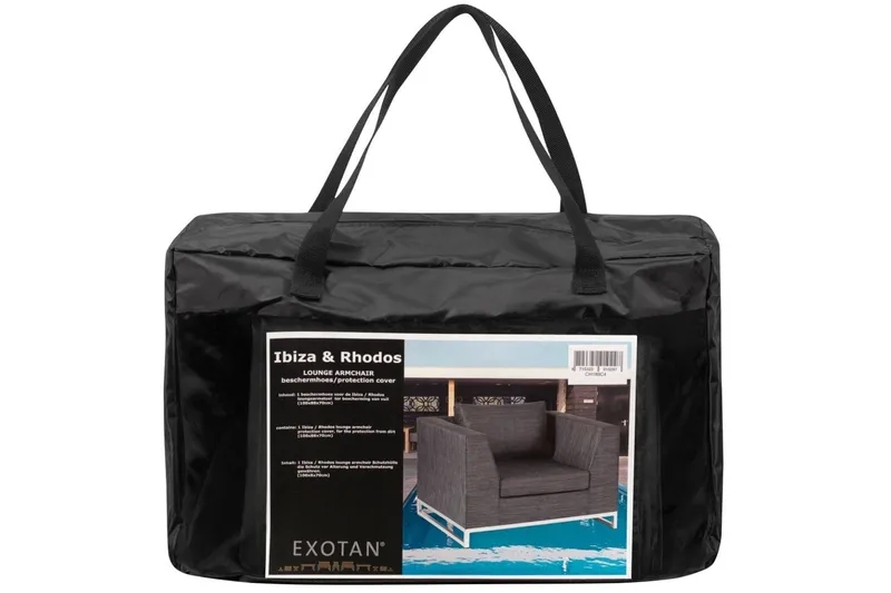 Nojatuolisuojus Morte 30x45 cm, Musta