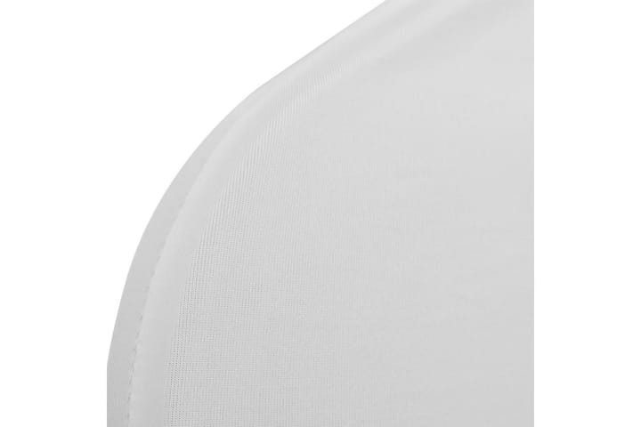 Tuolinpäällinen venyvä valkoinen 18 kpl - Valkoinen - Huonekalupäälliset