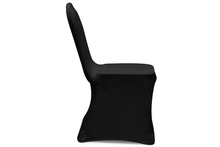 Joustava tuolinpäällinen 100 kpl Musta - Musta - Huonekalupäälliset