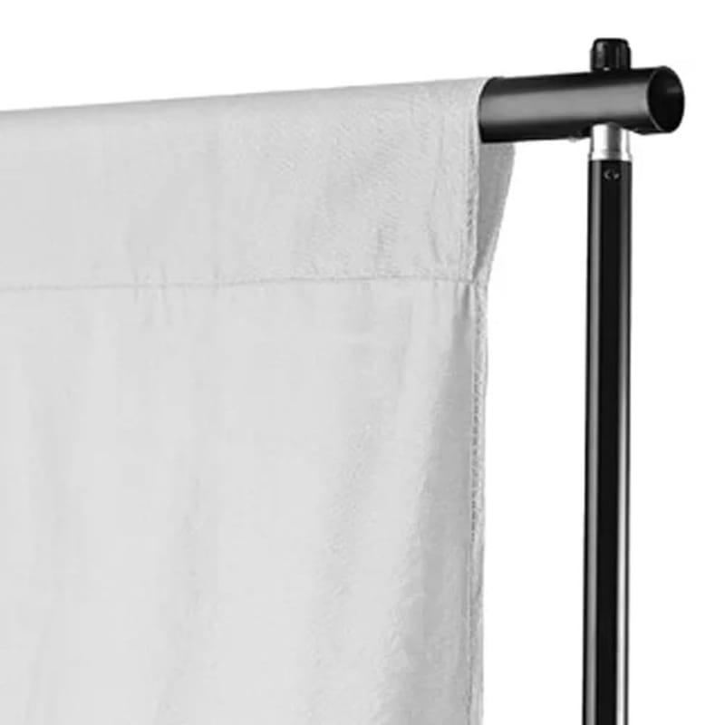 Taustakangas puuvilla 300x300 cm valkoinen - Valkoinen - Kodintekstiilit & matot - Kankaat metreittäin