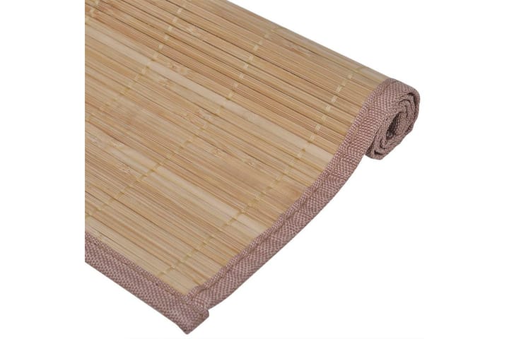 Bambu Tabletti 6 kpl 30 x 45 cm Ruskea - Ruskea - Keittiötekstiilit - Pannunalunen - Pöytätabletti