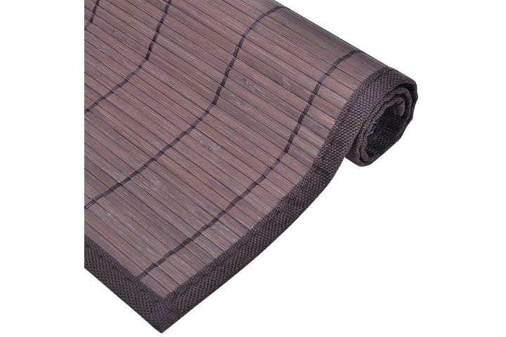 Bambu Tabletti 6 kpl 30 x 45 cm Tummanruskea - Ruskea - Pannunalunen - Pöytätabletti - Keittiötekstiilit