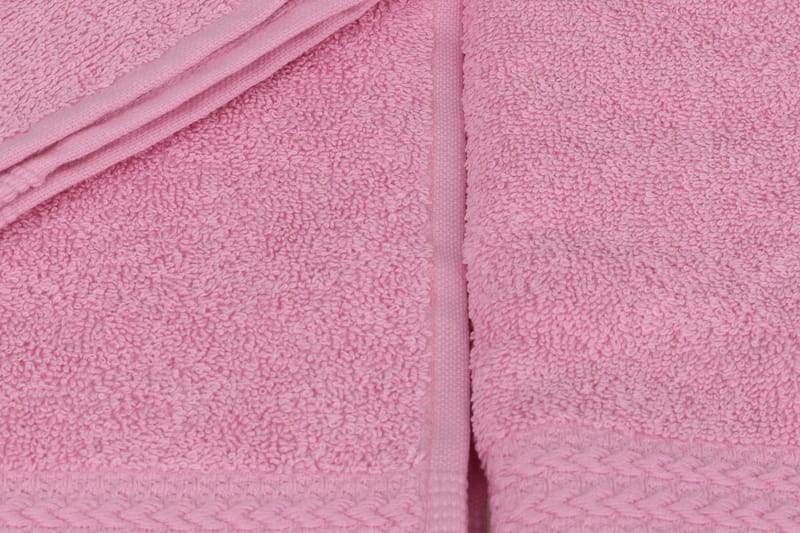 Käsipyyhe Hobby 30x50 cm 6-pak - Roosa - Kodintekstiilit & matot - Kylpyhuonetekstiilit - Pyyhe