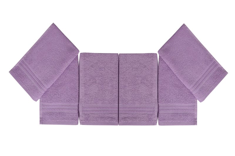 Käsipyyhe Hobby 30x50 cm 6-pak - Vaaleanliila - Kodintekstiilit & matot - Keittiötekstiilit