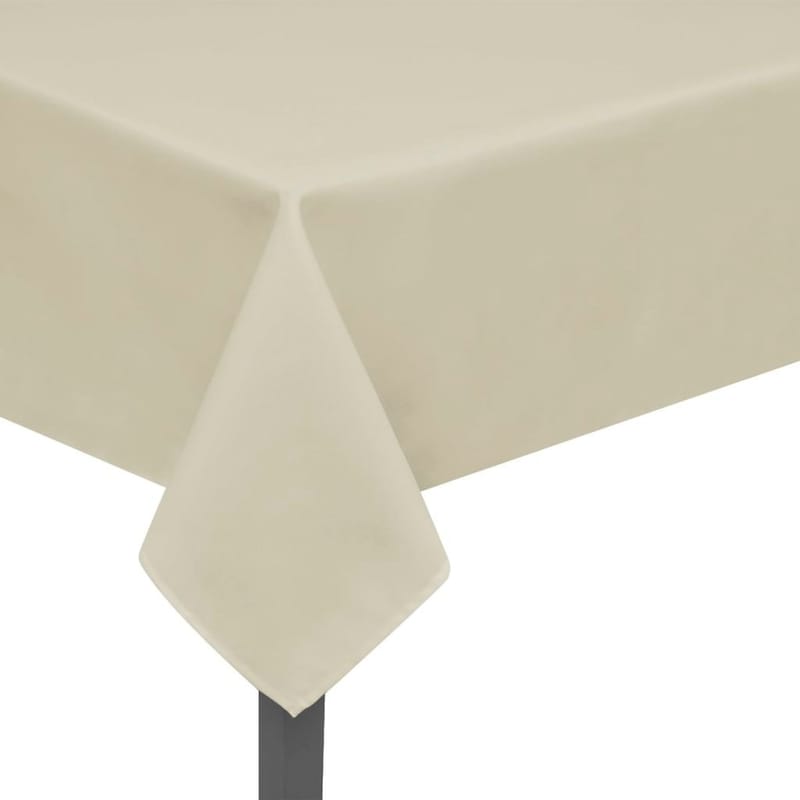 Pöytäliinat 5 kpl Kerma 170x130 cm - Kerma - Kodintekstiilit & matot - Keittiötekstiilit