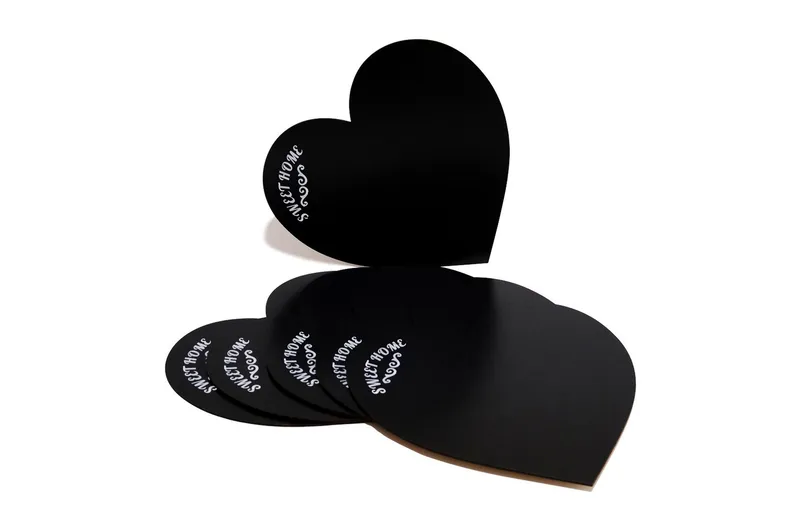 Pöytätabletit 6-pak, Musta