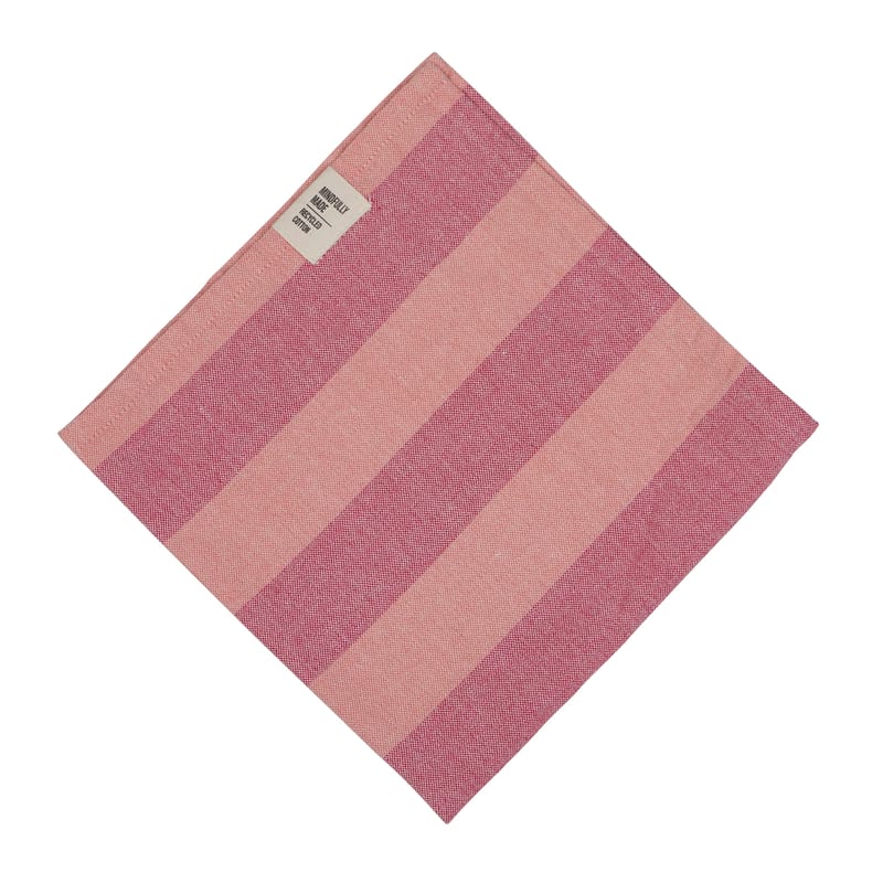 Rovik servetti 45x45 cm, Vaaleanpunainen