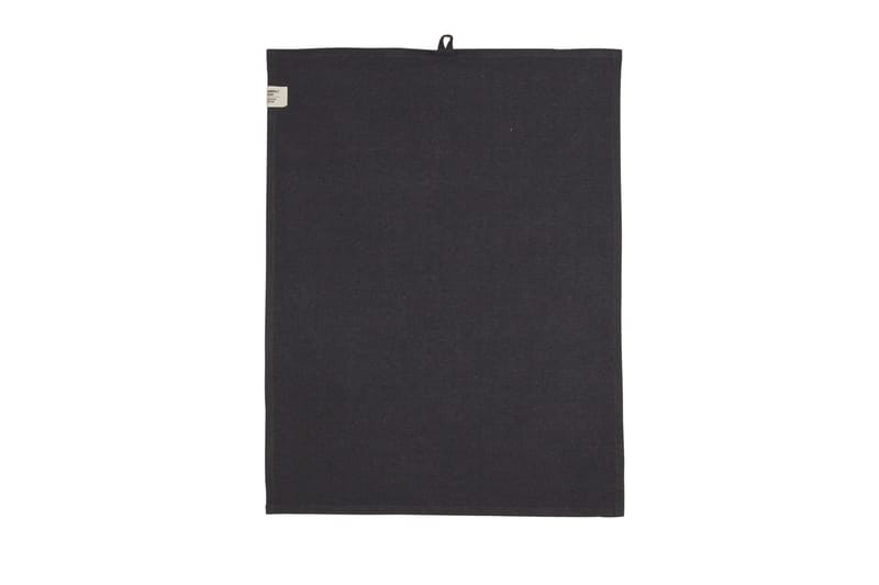 Vide keittiöpyyhe 50x70 cm - Musta - Kodintekstiilit & matot - Keittiötekstiilit