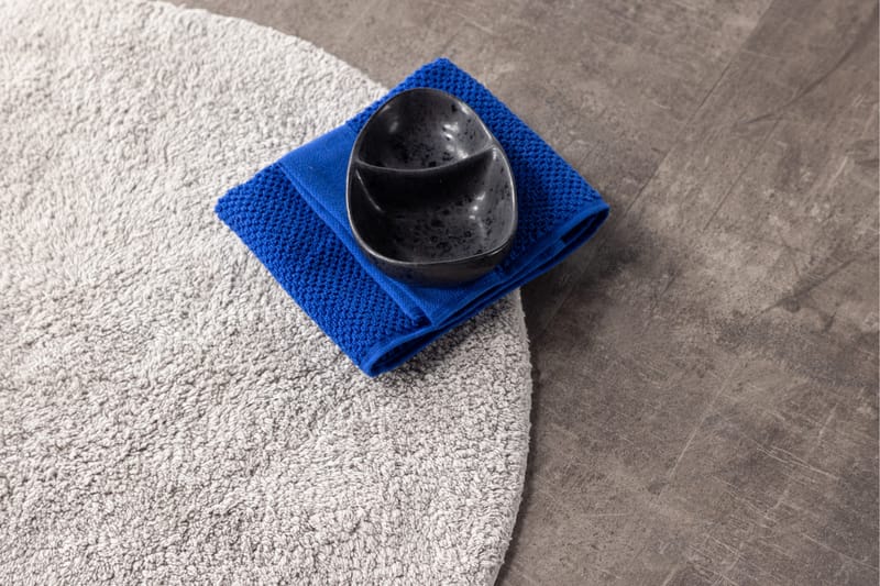 Kylpyhuonematto Valle 60 cm Pyöreä - Vaaleanharmaa - Kodintekstiilit & matot - Kylpyhuonetekstiilit - Kylpyhuoneen matto