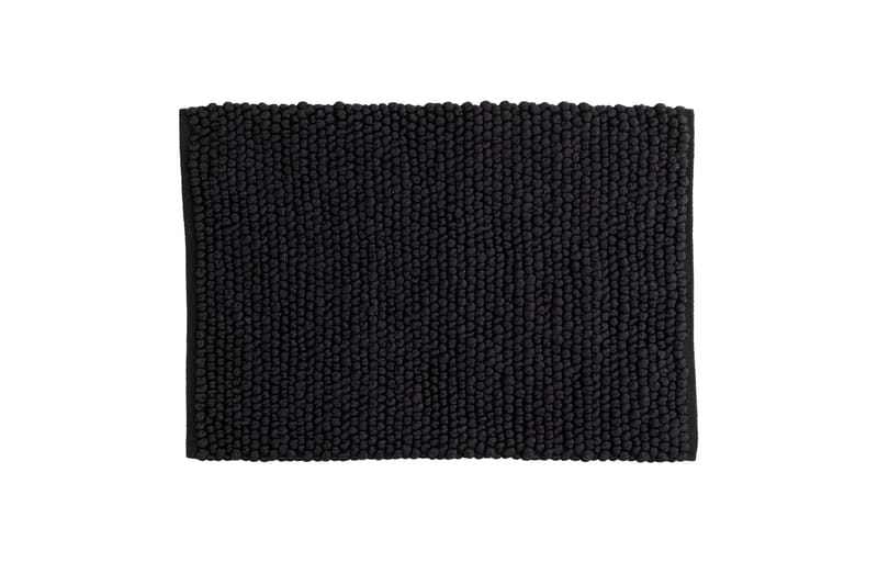 Kylpyhuonematto Wilmer 50x80 cm - Musta - Kodintekstiilit & matot - Kylpyhuonetekstiilit - Kylpyhuoneen matto