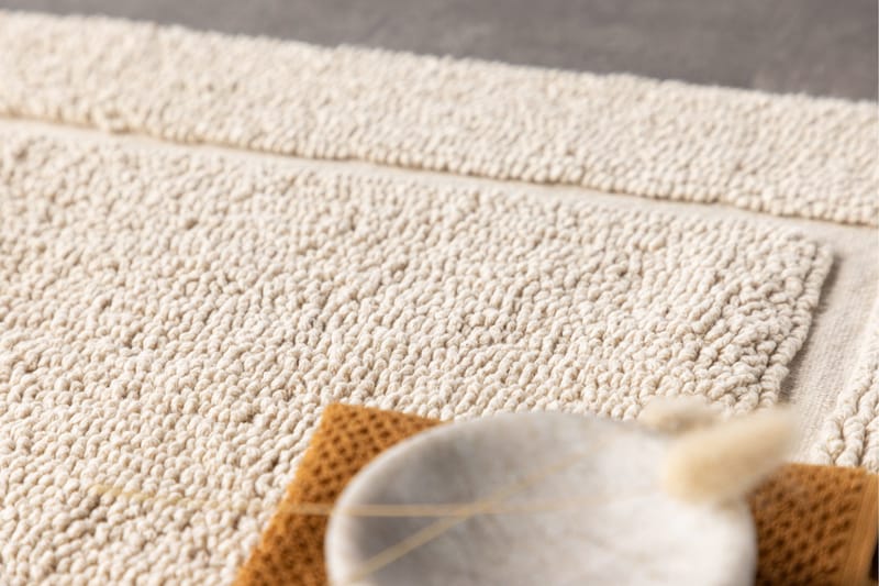 Kylpyhuonematto William 50x80 cm - Beige - Kodintekstiilit & matot - Kylpyhuonetekstiilit - Kylpyhuoneen matto