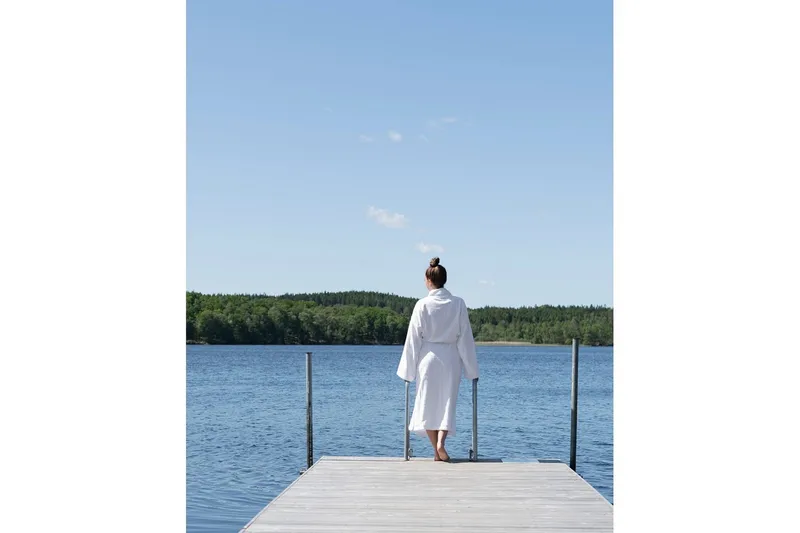 Kylpytakki 360 g, Unisex Valkoinen - Kodintekstiilit & matot - Kylpyhuonetekstiilit - Aamutakki & kylpytakki - Frotee aamutakki